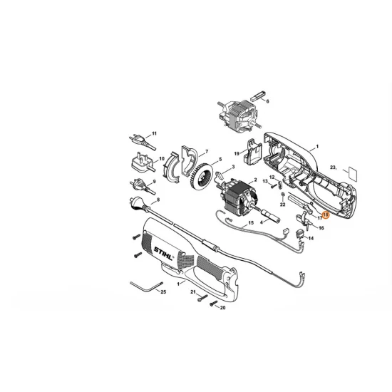 STIHL  Sprężyna kątowa 4808 791 8200